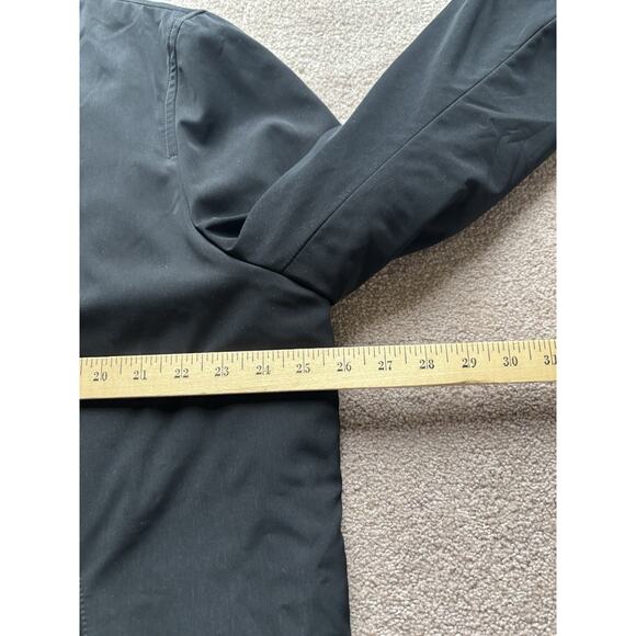 Ralph Lauren L Lined Overcoat Rain Coat Water Resistant Black Quality - Picture 5 of 8